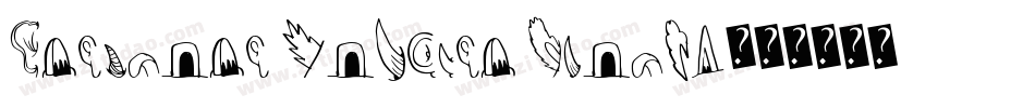 Creature Builder Mouths字体转换